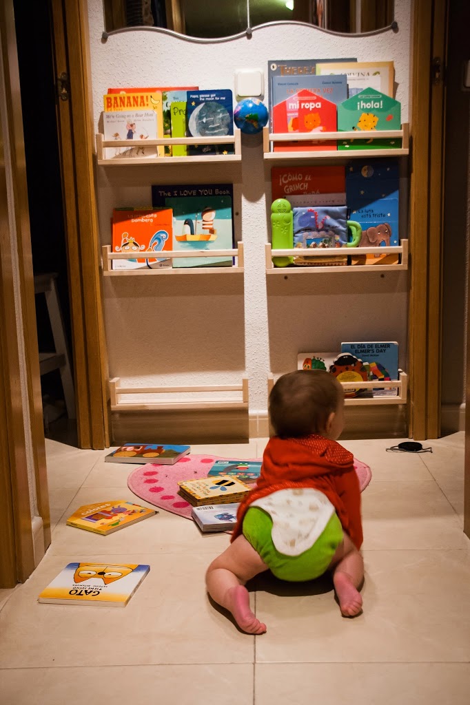 Librería infantil Montessori con almacenaje