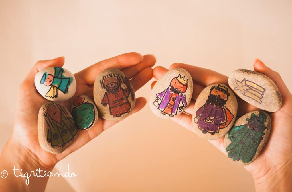 Tres manualidades ninos en Navidad