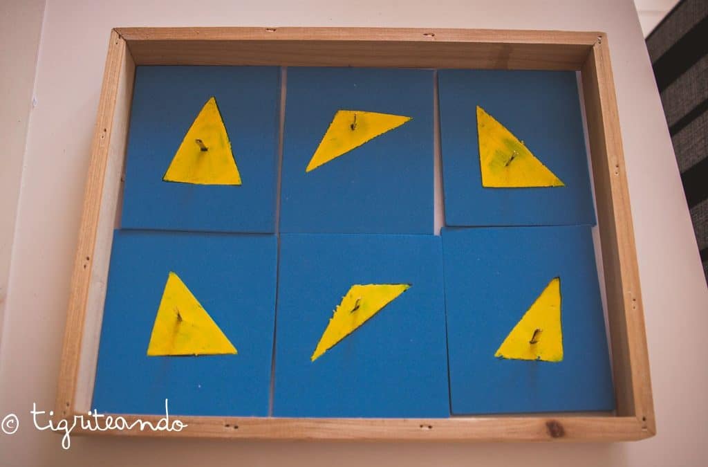 Gabinete geometrico Montessori DIY