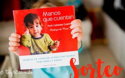 Manos que cuentan, libro sobre lengua de signos para bebés oyentes – Otanana