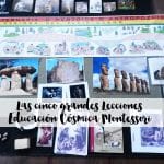 Las cinco grandes lecciones – Educación Cósmica Montessori