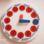 Reloj Montessori DIY – Con imprimible gratis