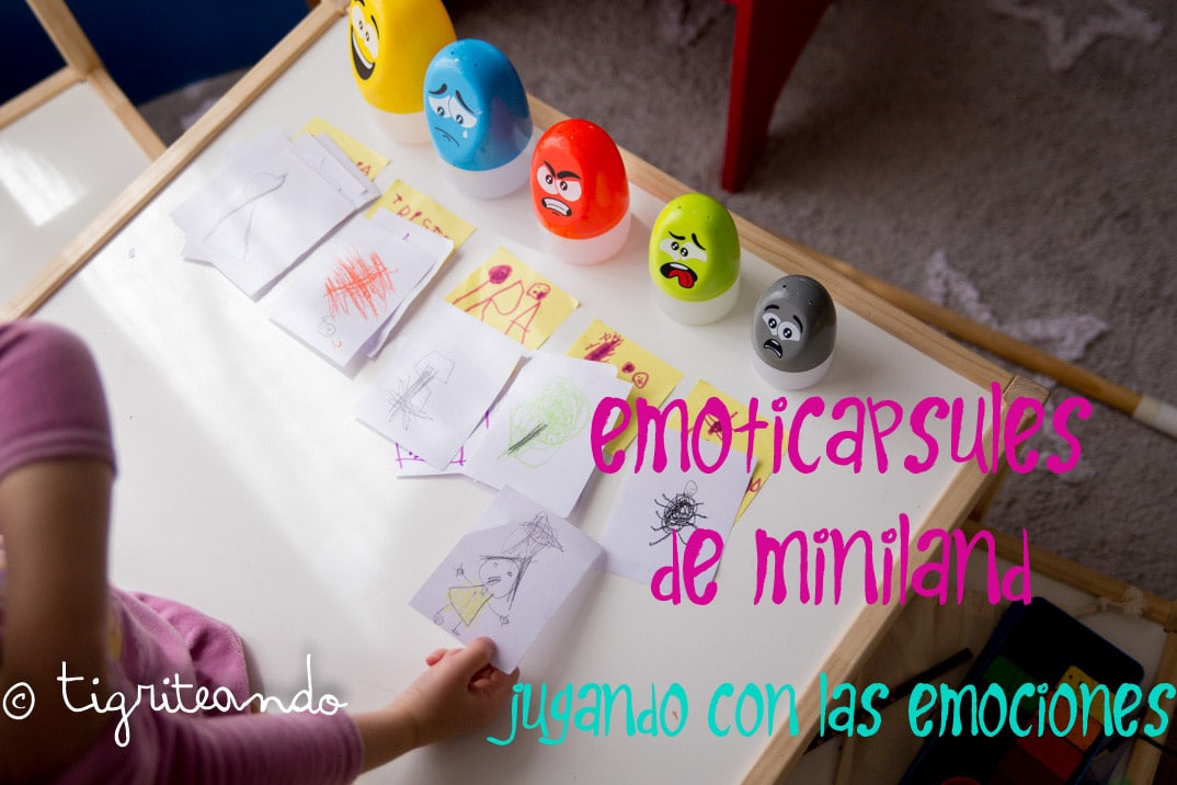 Miniland Emoti Emoticapsules – Gioco Educativo Sulle Emozioni Per Bambini 2-6 Anni, 6 Capsule