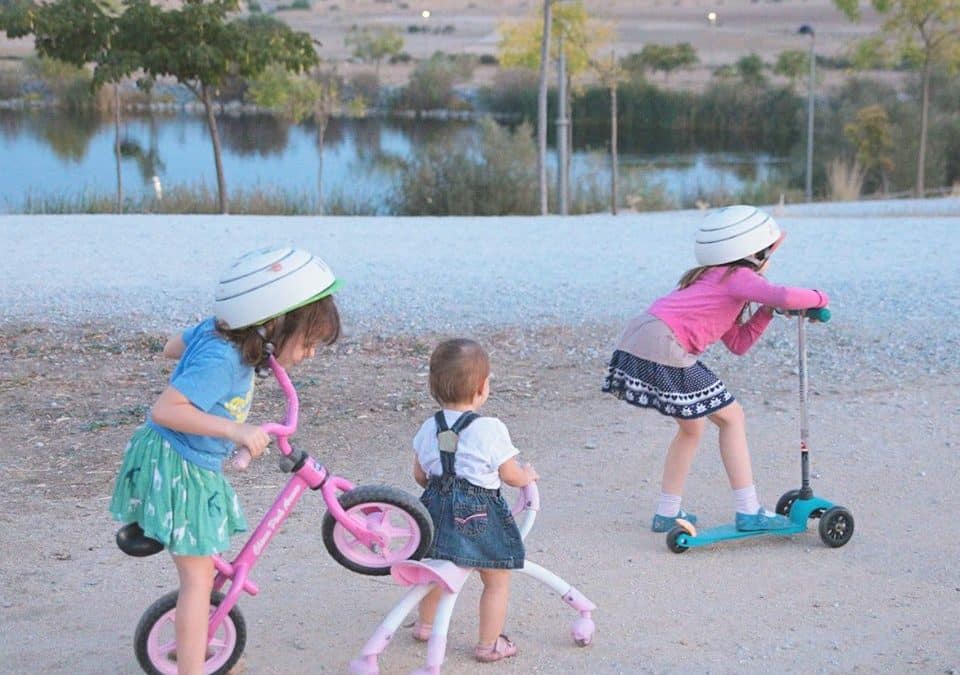 Bicis sin pedales para fomentar el equilibrio