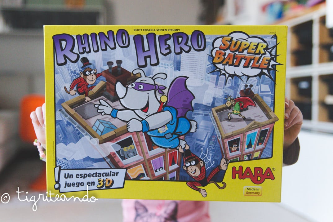 Juego de mesa - Rhino Hero: Super Battle