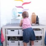 Una cocinita Montessori