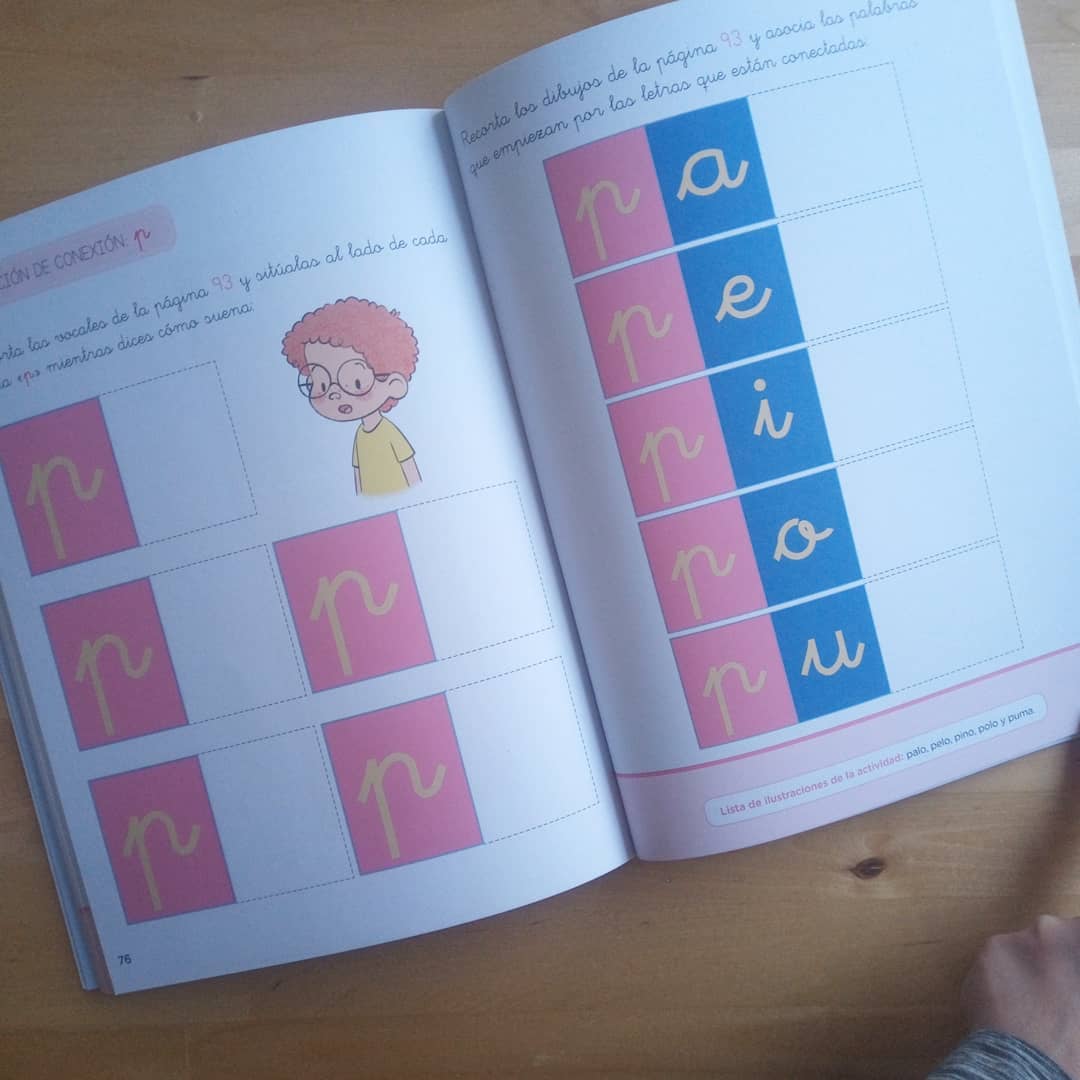 Creciendo con Montessori. Cuadernos de actividades - Aprendo a leer y  escribir con el método Montessori (Nivel 2): Libro de actividades con  tarjetas