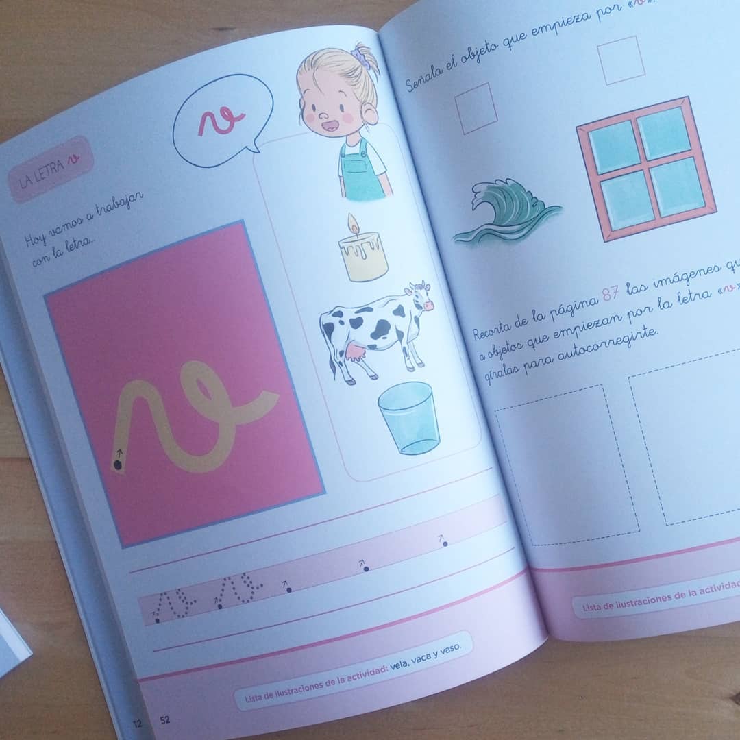 Creciendo con Montessori. Cuadernos de actividades - Aprendo a leer y  escribir con el método Montessori (nivel 3): Libro de actividades con  tarjetas
